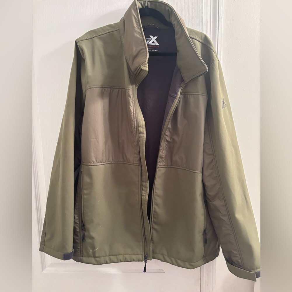 Olive Green Wind Breaker Jacket